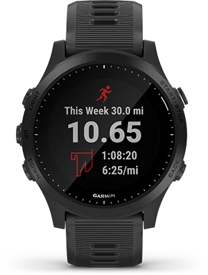 Garmin Jordan spec card (forerunner 945 sync connect)