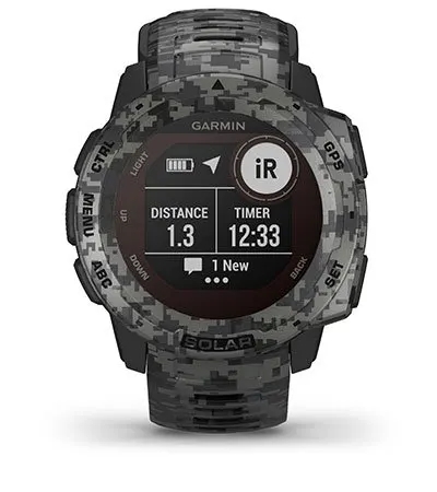 Garmin Jordan spec card (instinct Solar camo pair satellite)