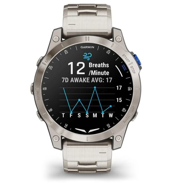 Garmin Jordan spec card (D2 mach1 respiration)