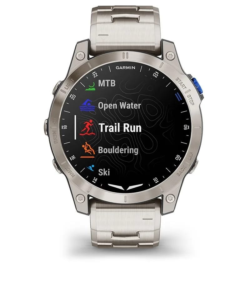 Garmin Jordan spec card (D2 mach1 sports apps)
