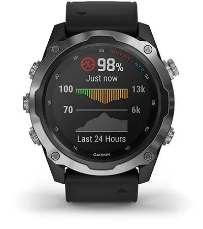 Garmin Jordan spec card (Descent mk2 pulse ox)