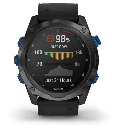 Garmin Jordan spec card (Descent mk2i pulse ox)