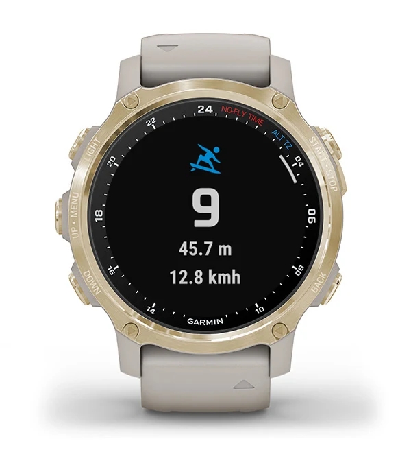 Garmin Jordan spec card (Descent mk2s surf ready)