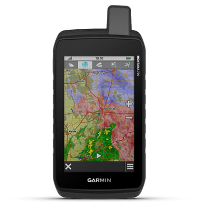 Garmin Jordan spec card (montana 700 active weather)