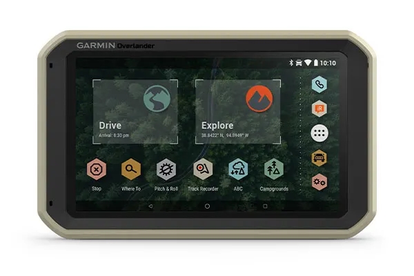 Garmin Jordan spec card (overlander on off road)