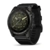Carbon grey DLC titanium with black nylon tactical band