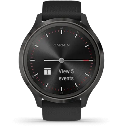 Garmin Jordan spec card (vivomove 3 calendar)