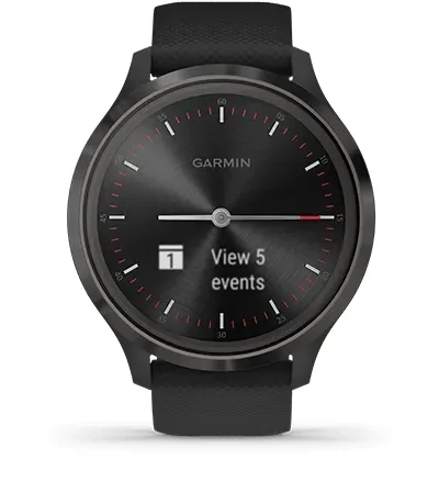 Garmin Jordan spec card (vivomove 3 calendar)