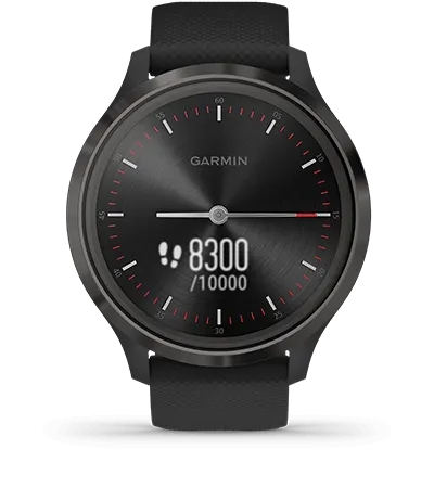 Garmin Jordan spec card (vivomove 3 fitness tracking)