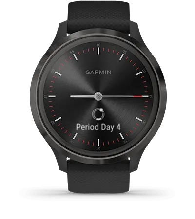 Garmin Jordan spec card (vivomove 3 womens health)